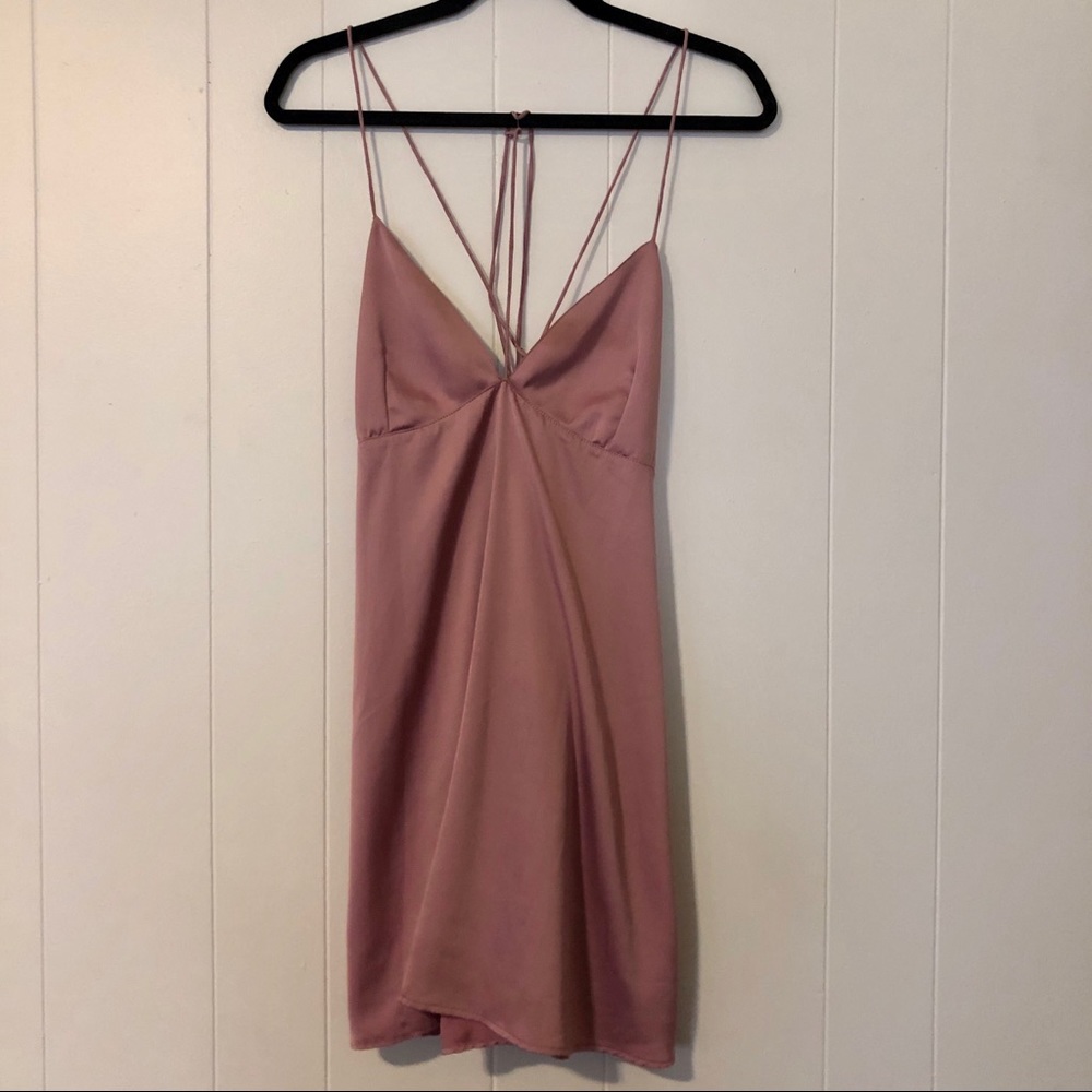 Motel Rocks Satin Dress